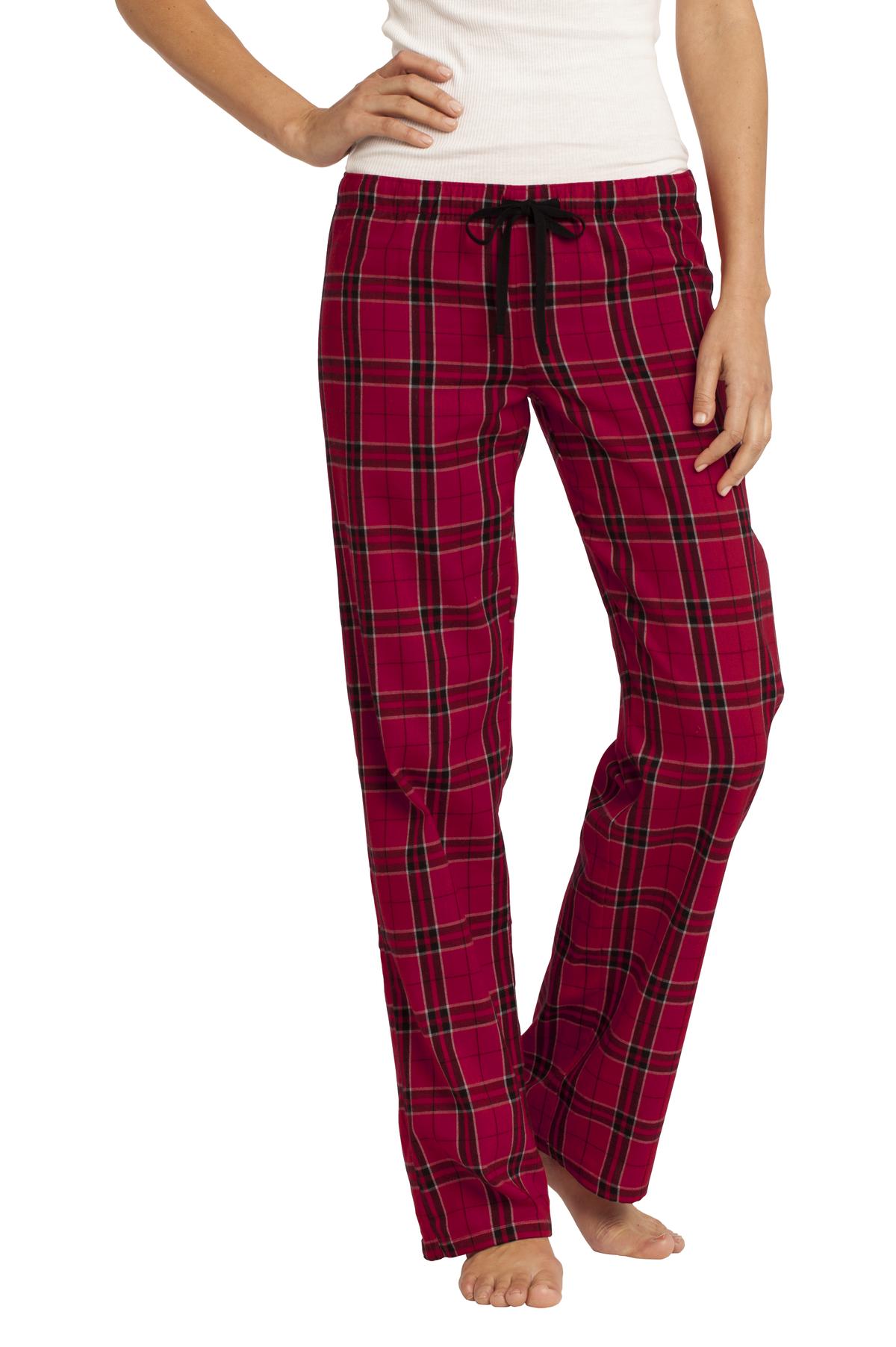 District? Women's Flannel Plaid Pant. DT2800