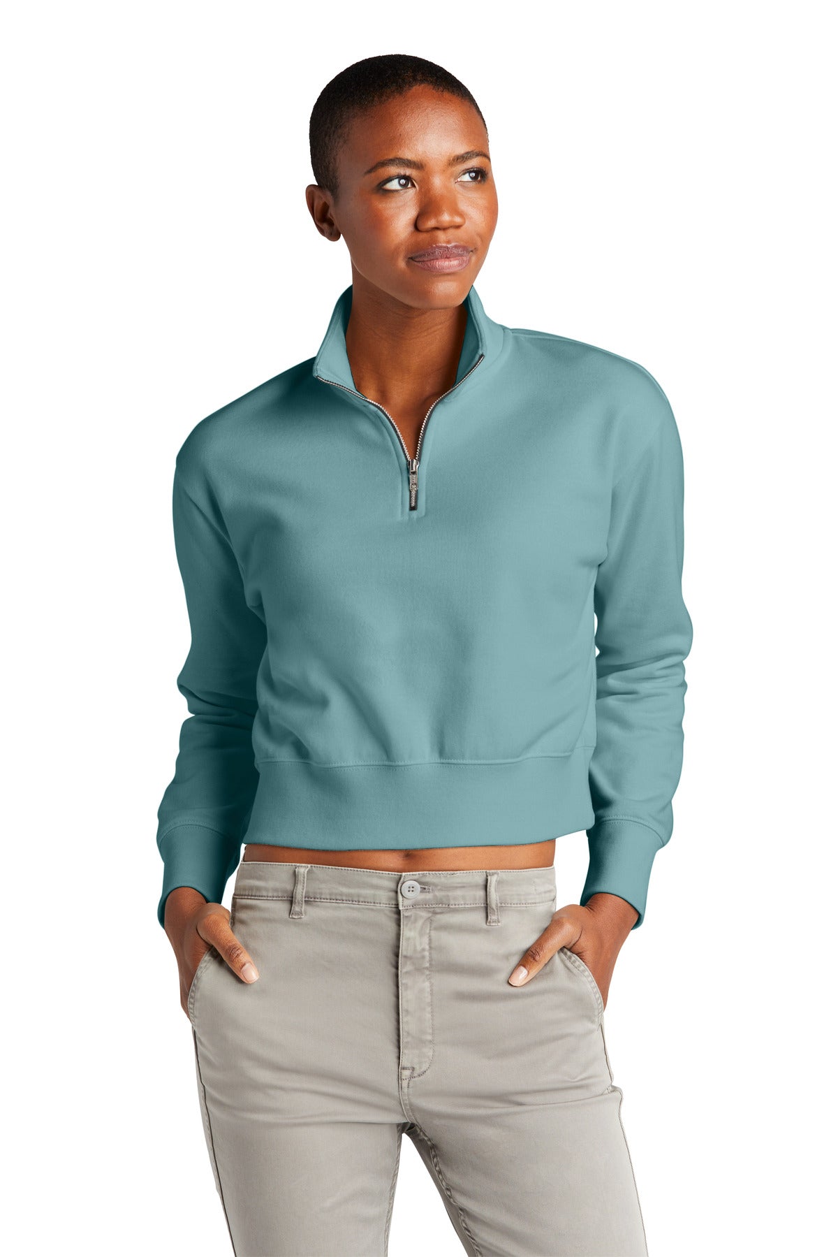 District? Women's V.I.T.? Fleece 1/2-Zip DT6111