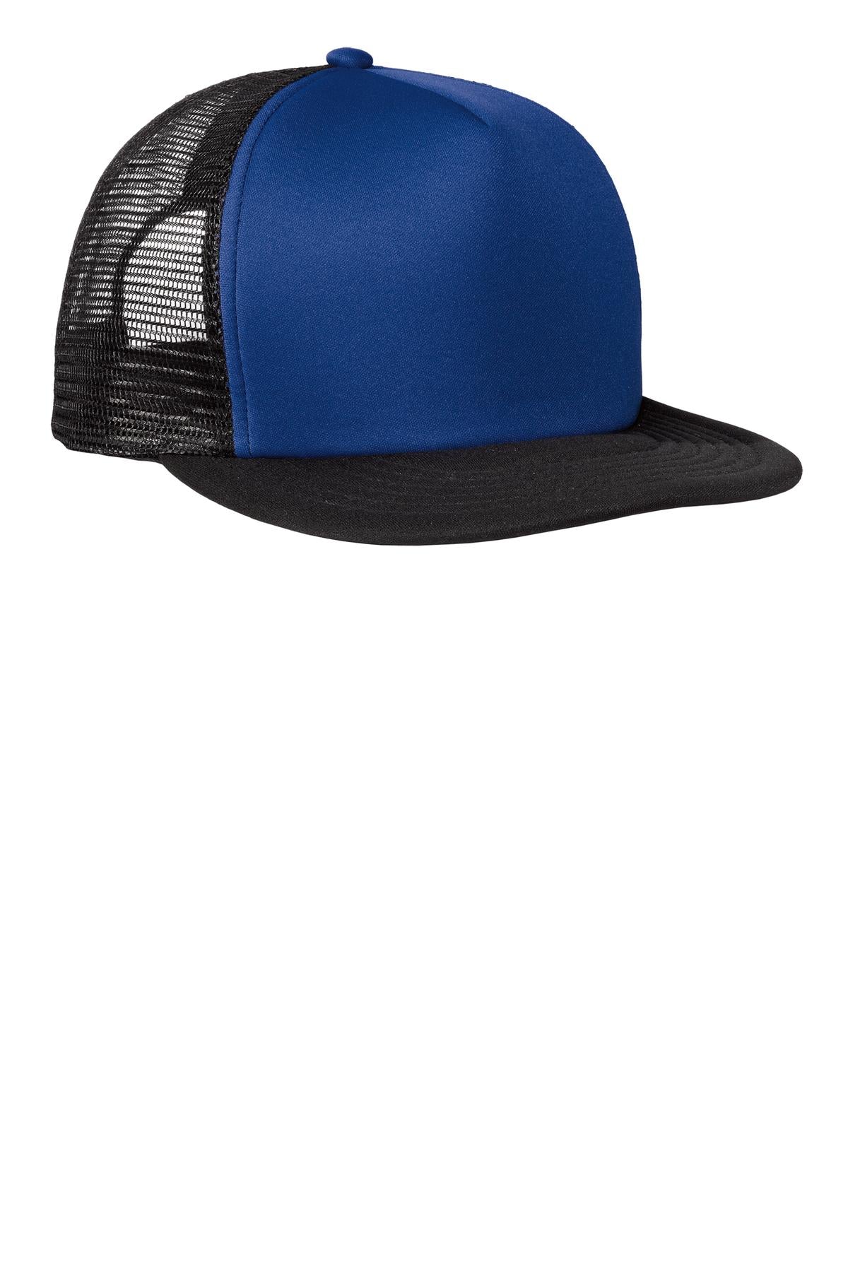 District? Flat Bill Snapback Trucker Cap. DT624