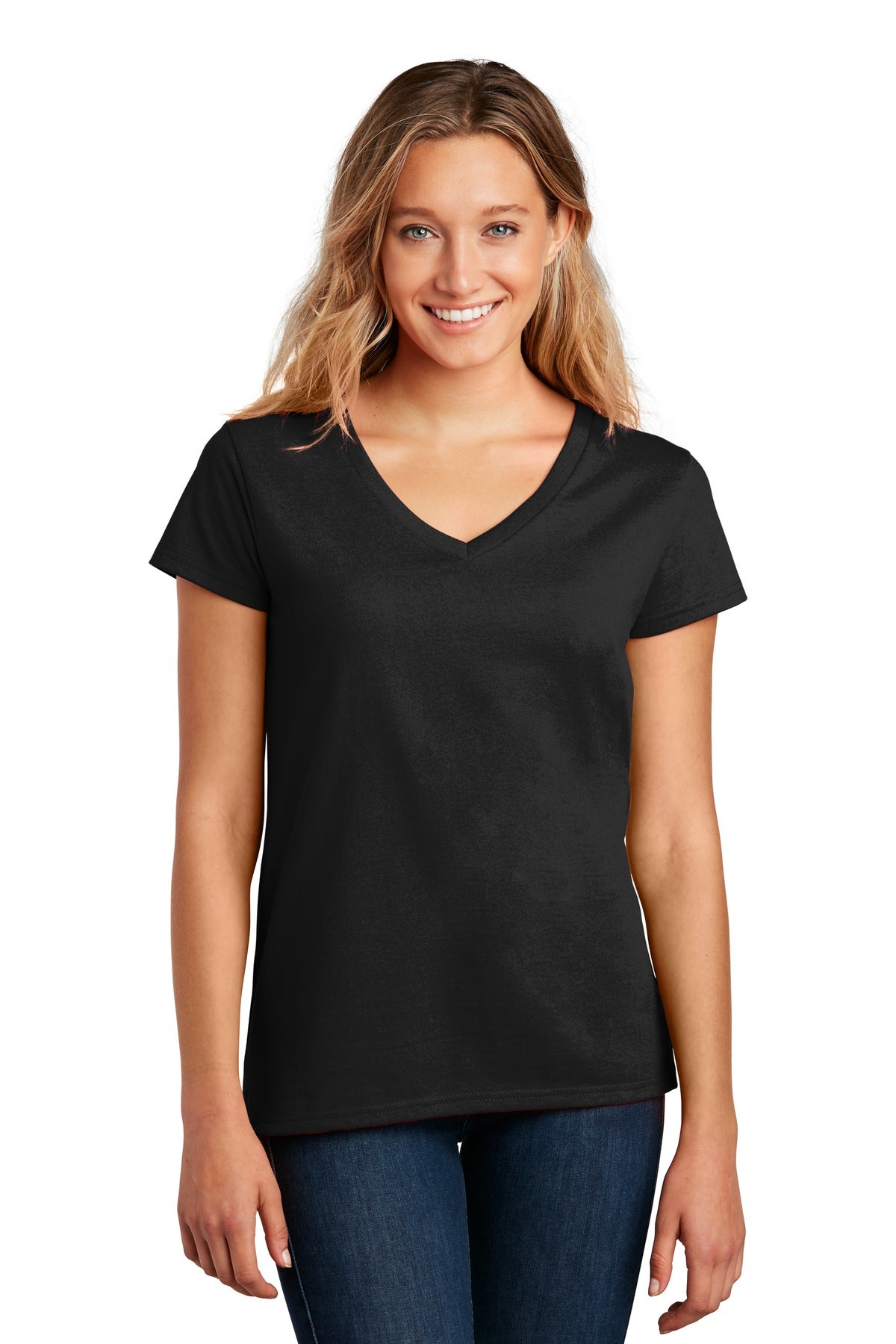 District ? Women's Re-Tee ? V-Neck DT8001