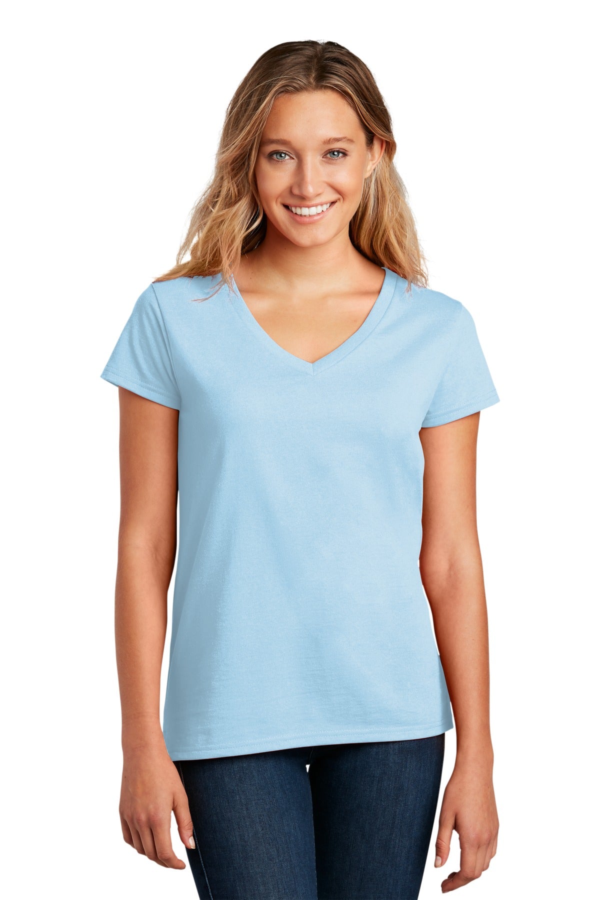 District ? Women's Re-Tee ? V-Neck DT8001