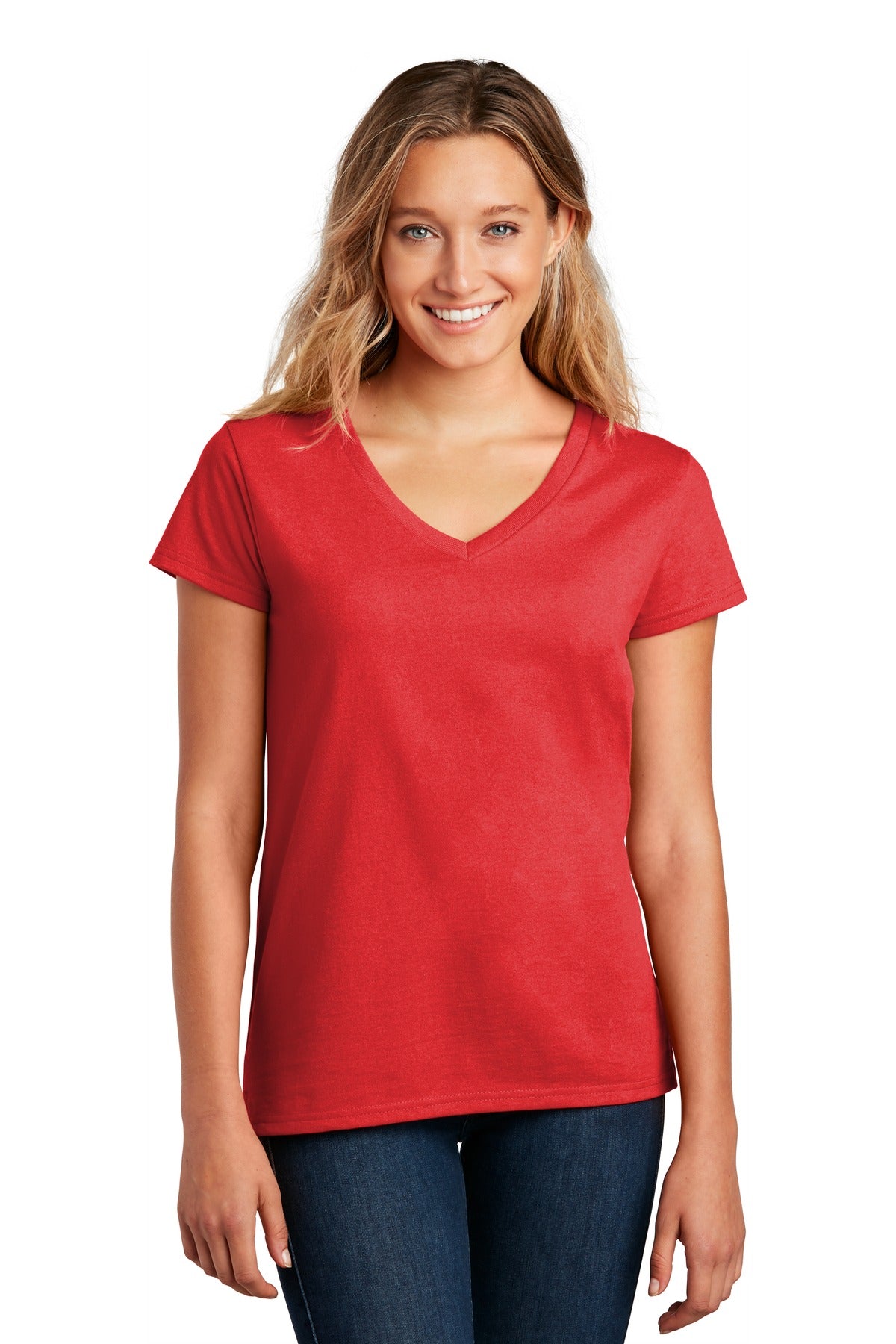 District ? Women's Re-Tee ? V-Neck DT8001