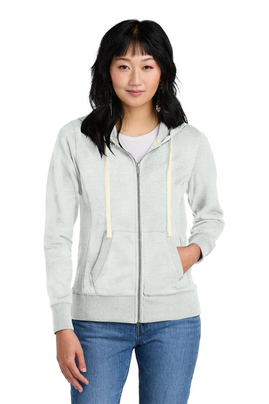 District? Women's Re-Fleece?Full-Zip Hoodie DT8103