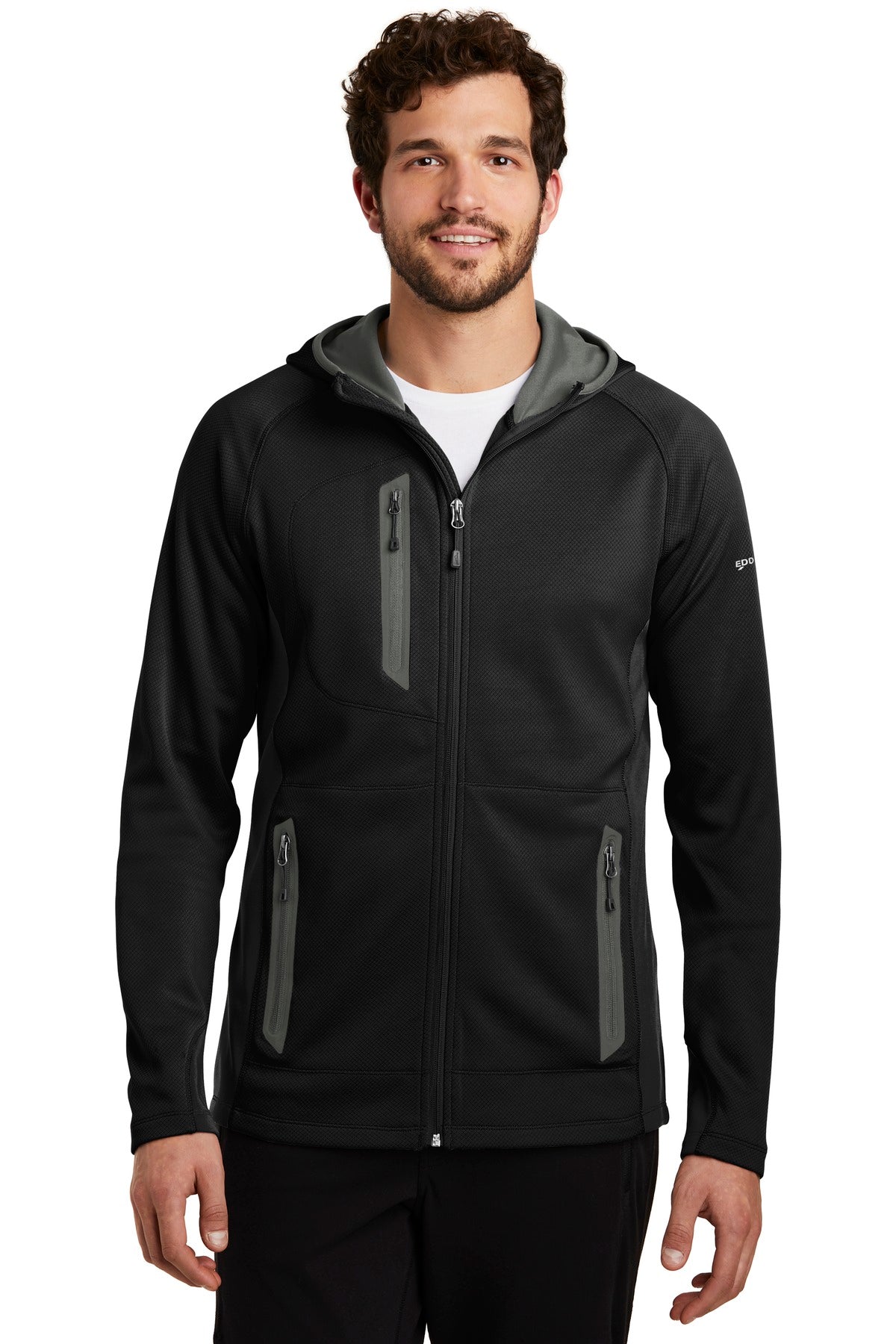 Eddie Bauer Â® Sport Hooded Full-Zip Fleece Jacket. EB244