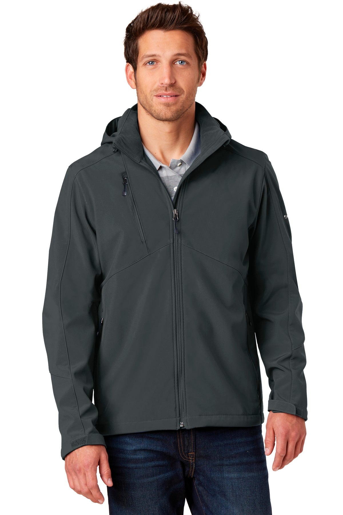 Eddie Bauer? Hooded Soft Shell Parka. EB536