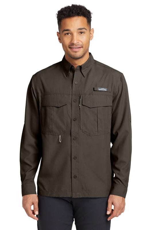 Eddie BauerÂ® - Long Sleeve Performance Fishing Shirt. EB600