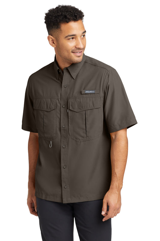 Eddie BauerÂ® - Short Sleeve Performance Fishing Shirt. EB602