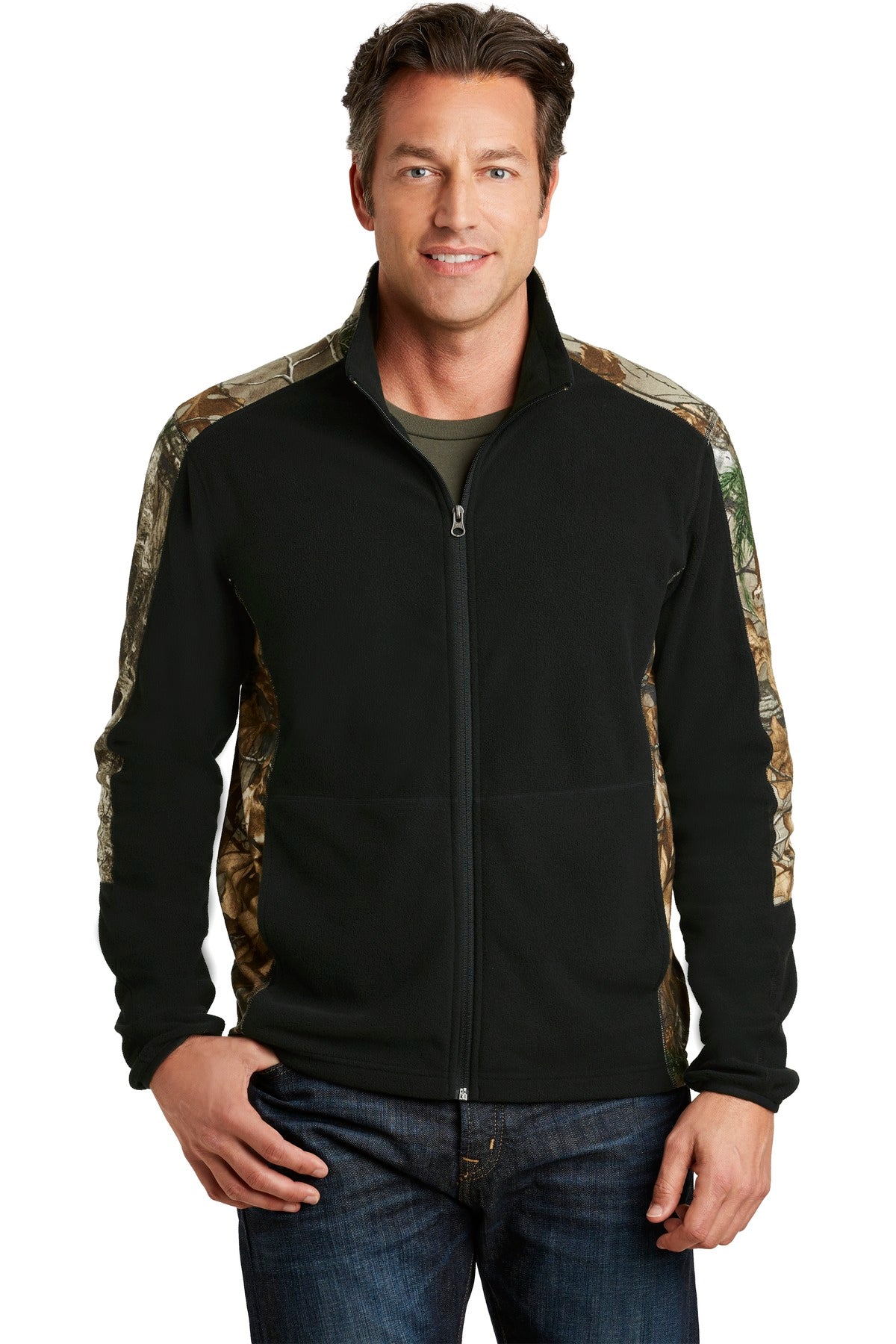 Port Authority? Camouflage Microfleece Full-Zip Jacket. F230C