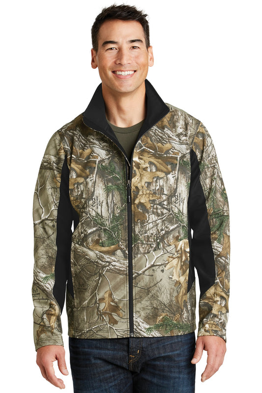 Port Authority? Camouflage Colorblock Soft Shell. J318C