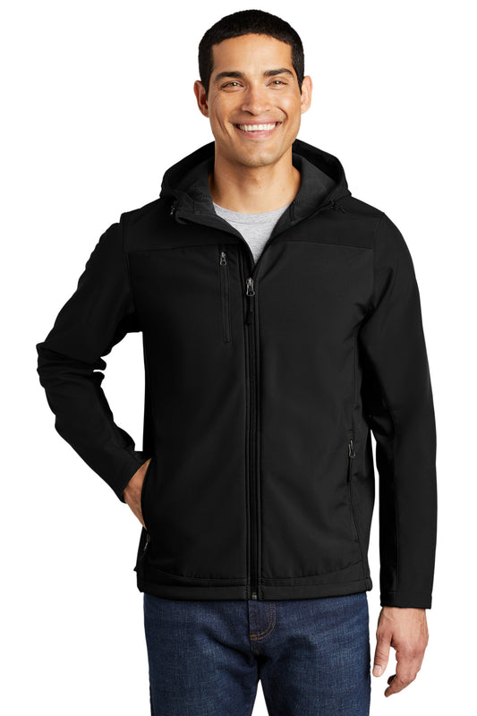 Port AuthorityÃ‚Â® Hooded Core Soft Shell Jacket. J335