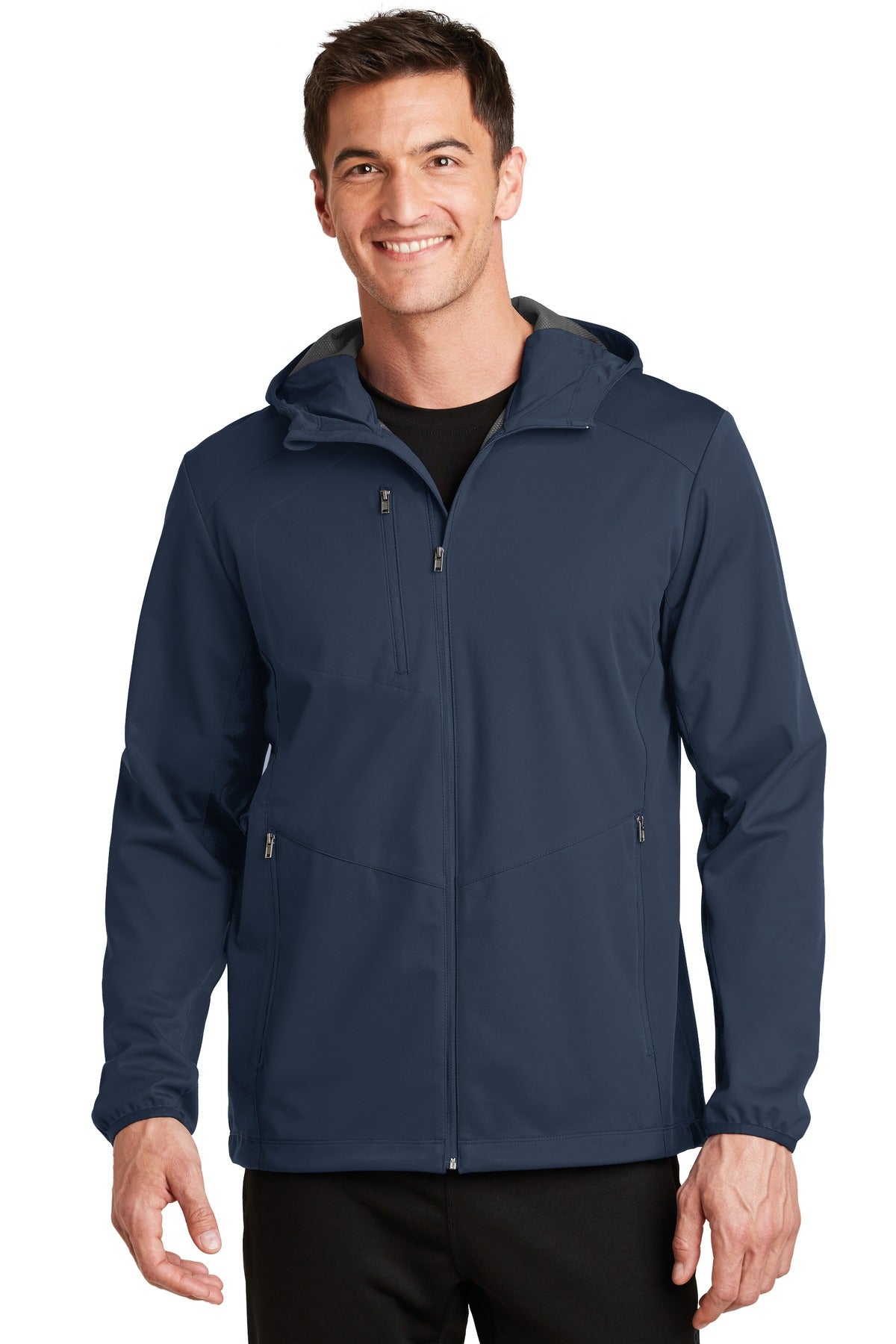 Port AuthorityÃ‚Â® Active Hooded Soft Shell Jacket. J719