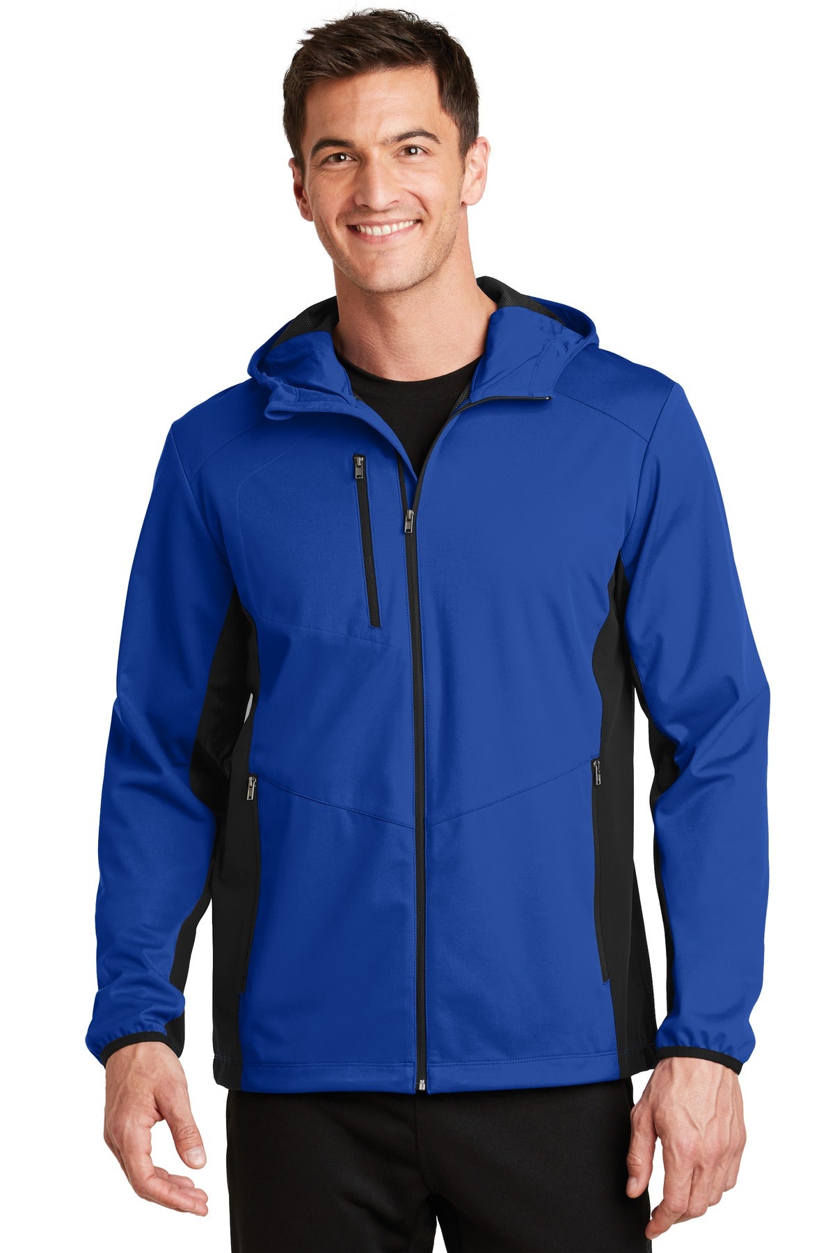 Port AuthorityÃ‚Â® Active Hooded Soft Shell Jacket. J719