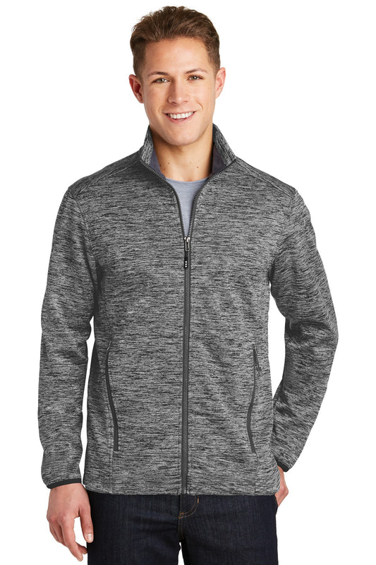 Sport-Tek? PosiCharge? Electric Heather Soft Shell Jacket. JST30