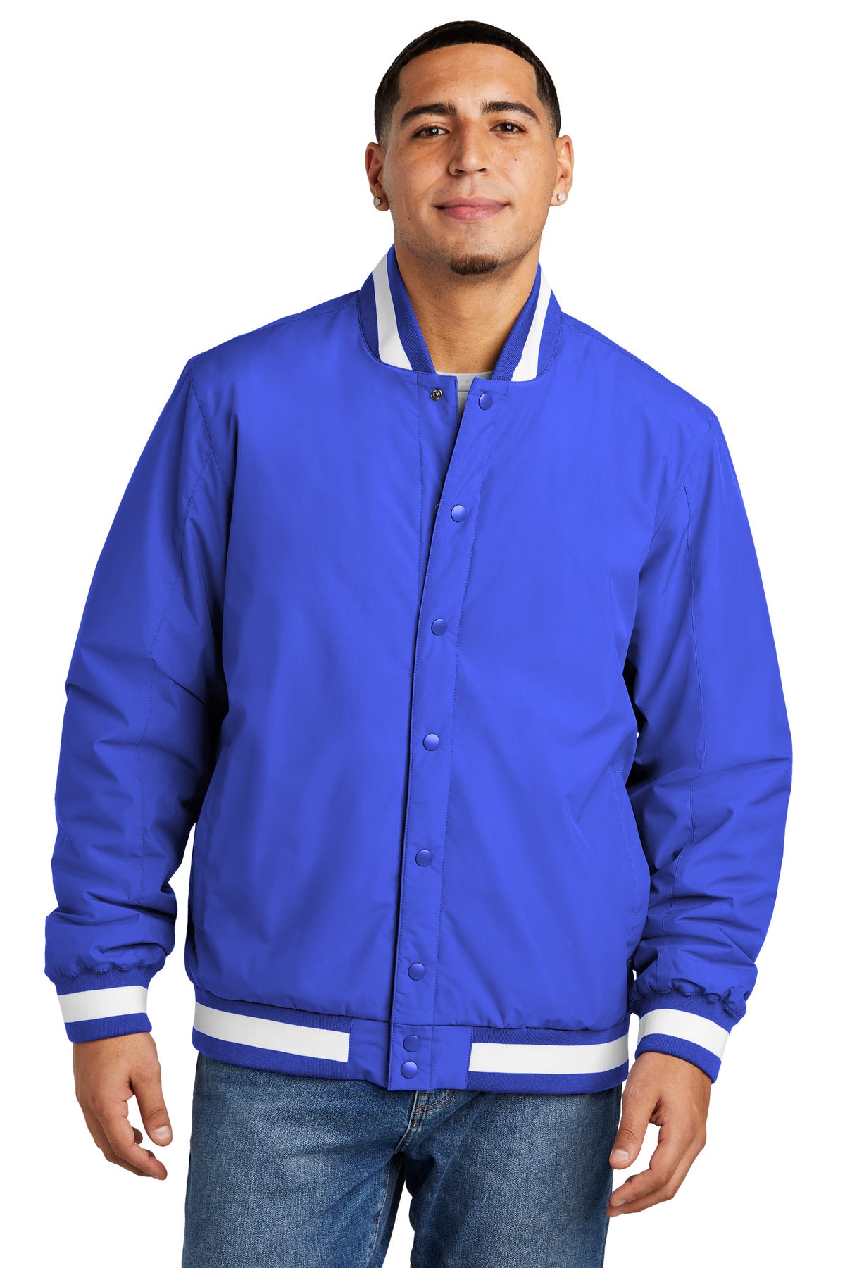 Sport-Tek? Insulated Varsity Jacket JST58