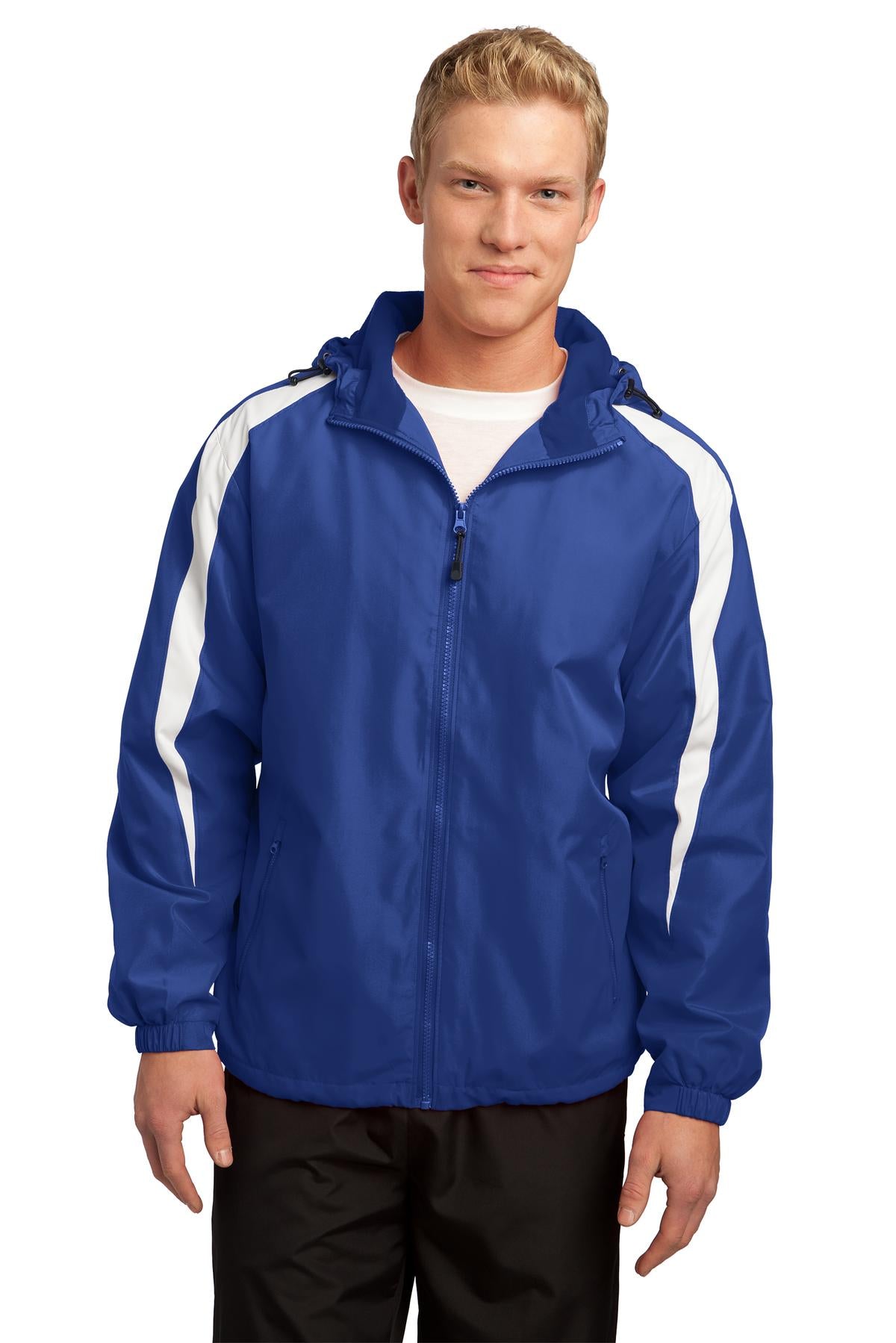 Sport-Tek? Fleece-Lined Colorblock Jacket. JST81