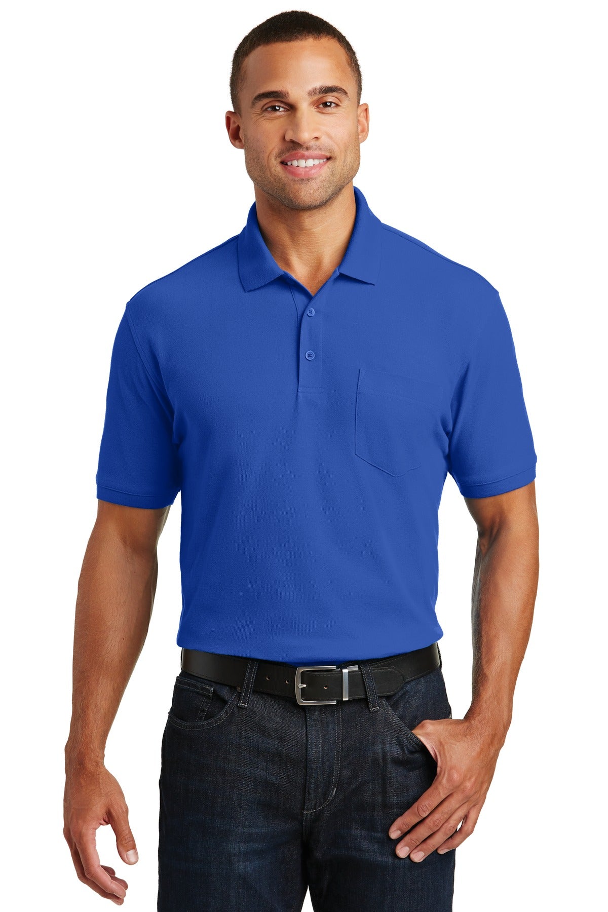 Port AuthorityÂ® Core Classic Pique Pocket Polo. K100P