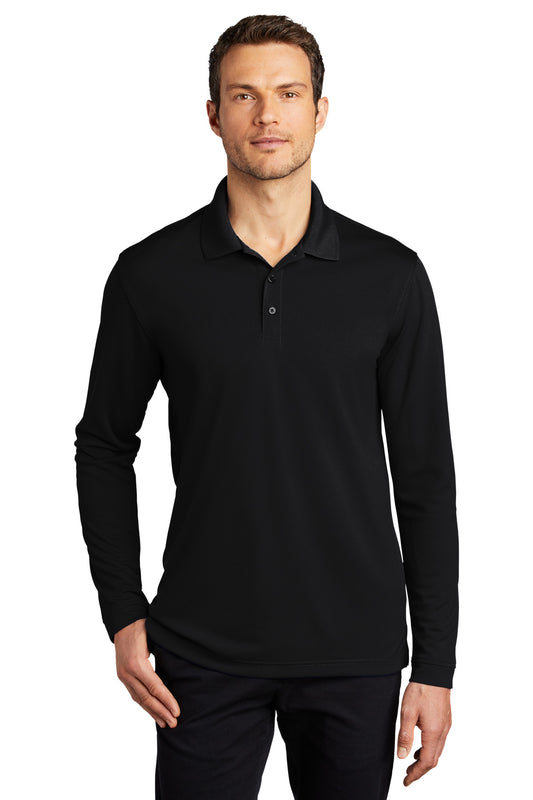 Port Authority Â® Dry Zone Â® UV Micro-Mesh Long Sleeve Polo K110LS