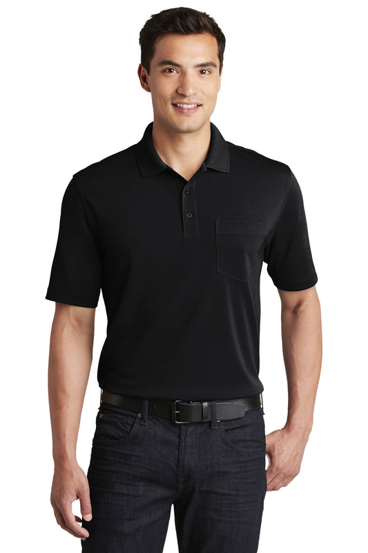 Port AuthorityÂ® Dry ZoneÂ® UV Micro-Mesh Pocket Polo. K110P