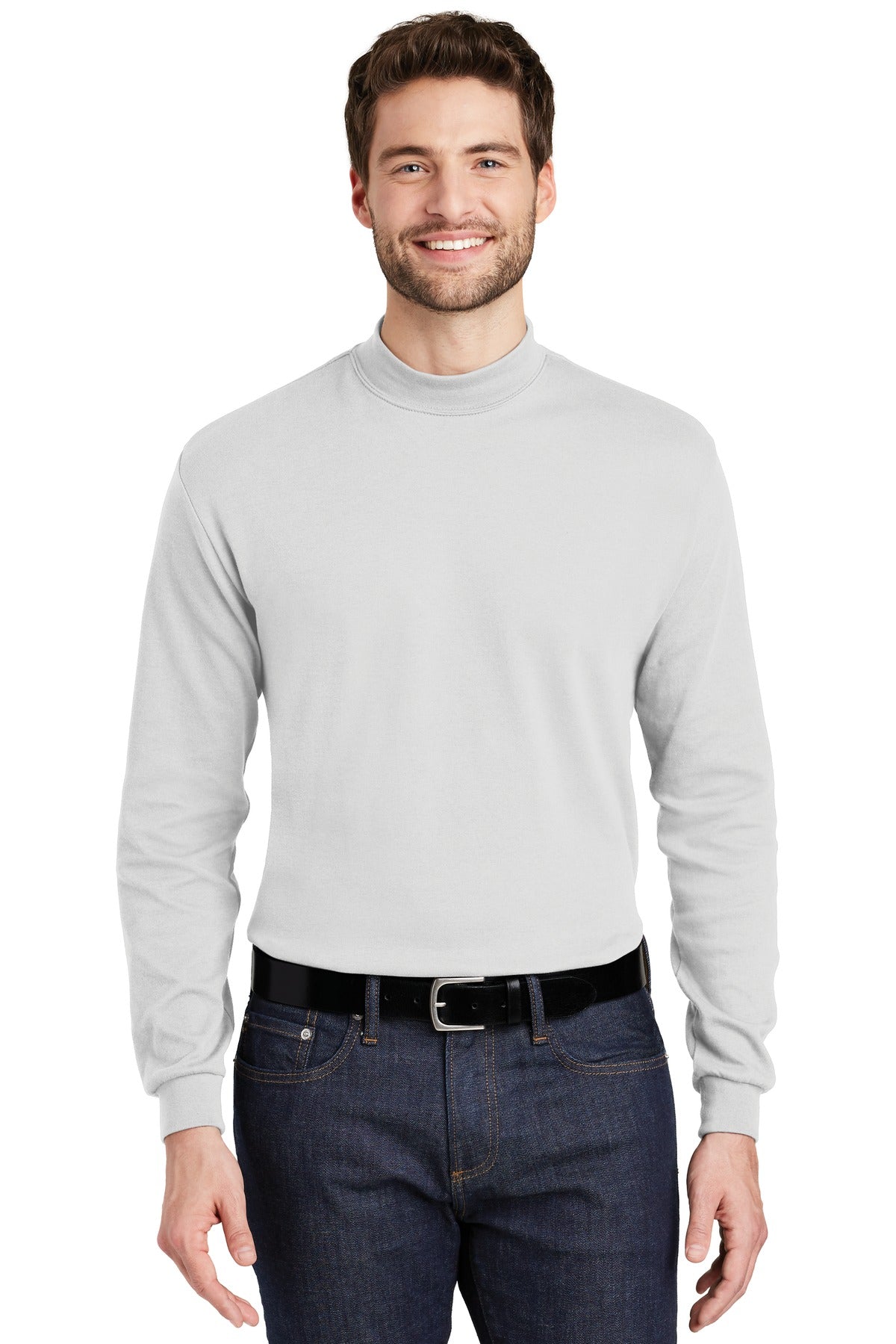 Port Authority? Interlock Knit Mock Turtleneck.  K321