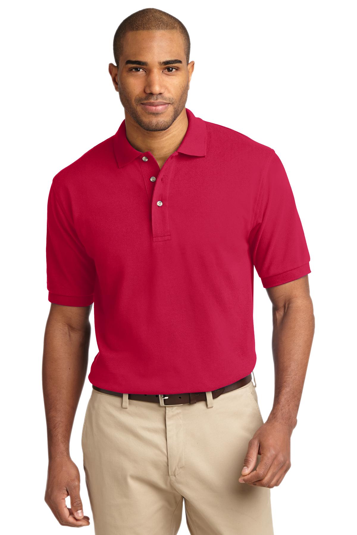 Port Authority? Heavyweight Cotton Pique Polo.  K420