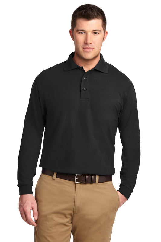 Port Authority? Silk Touch? Long Sleeve Polo.  K500LS