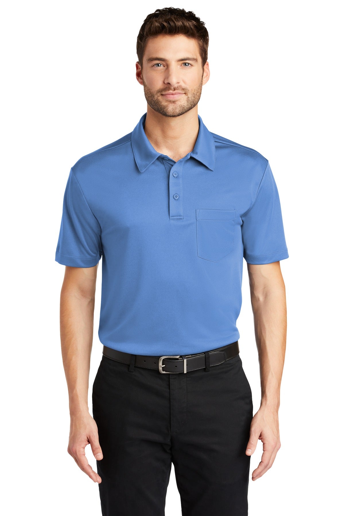 Port AuthorityÂ® Silk Touchâ„¢ Performance Pocket Polo. K540P