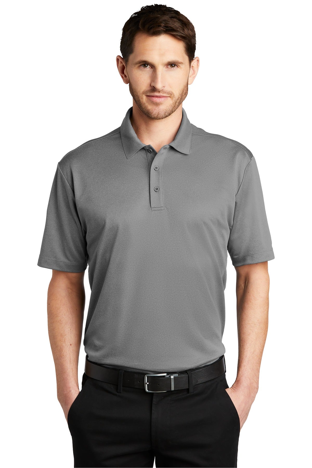 Port Authority Â® Heathered Silk Touch â„¢ Performance Polo. K542