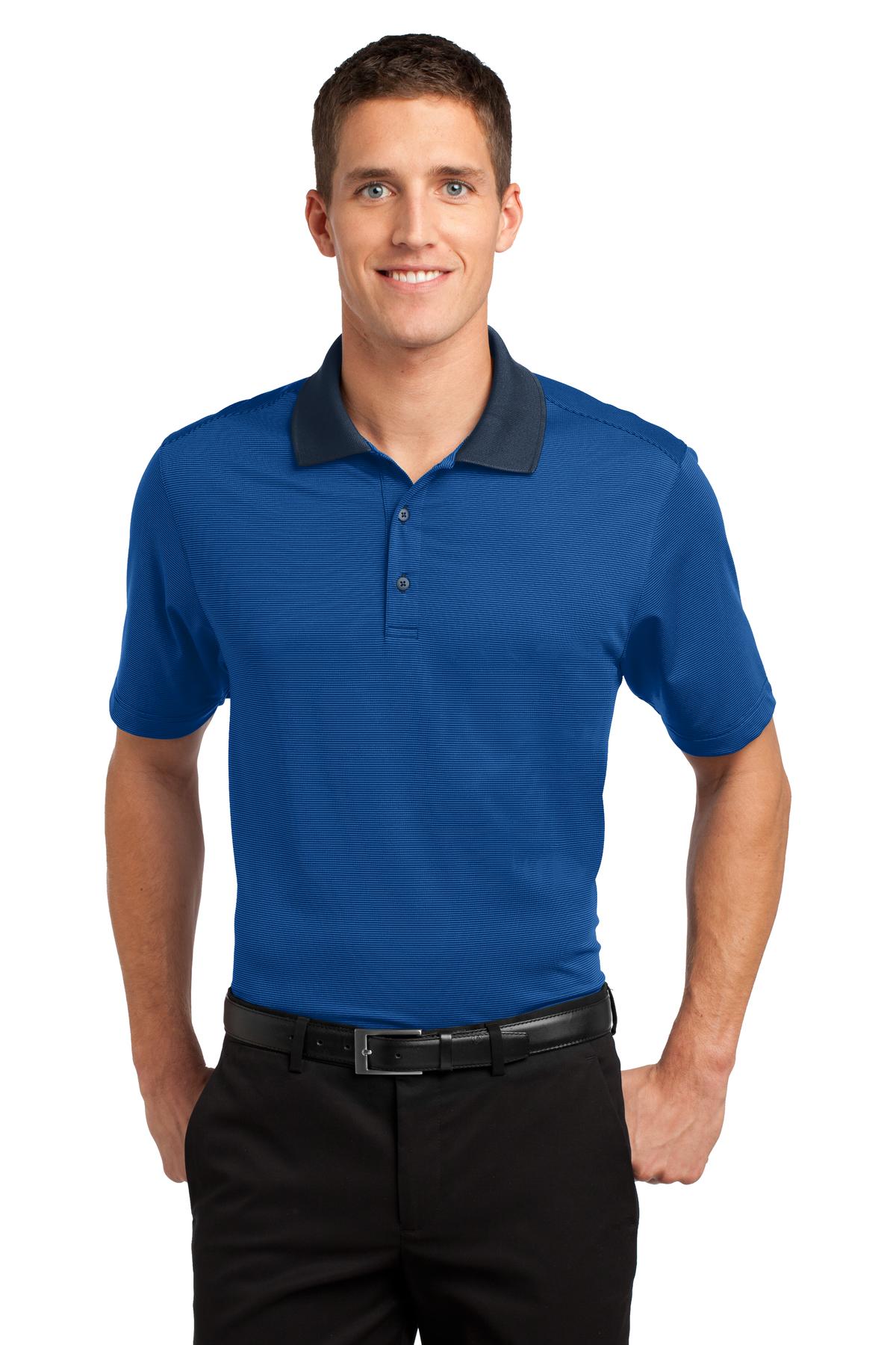 Port Authority? Fine Stripe Performance Polo. K558