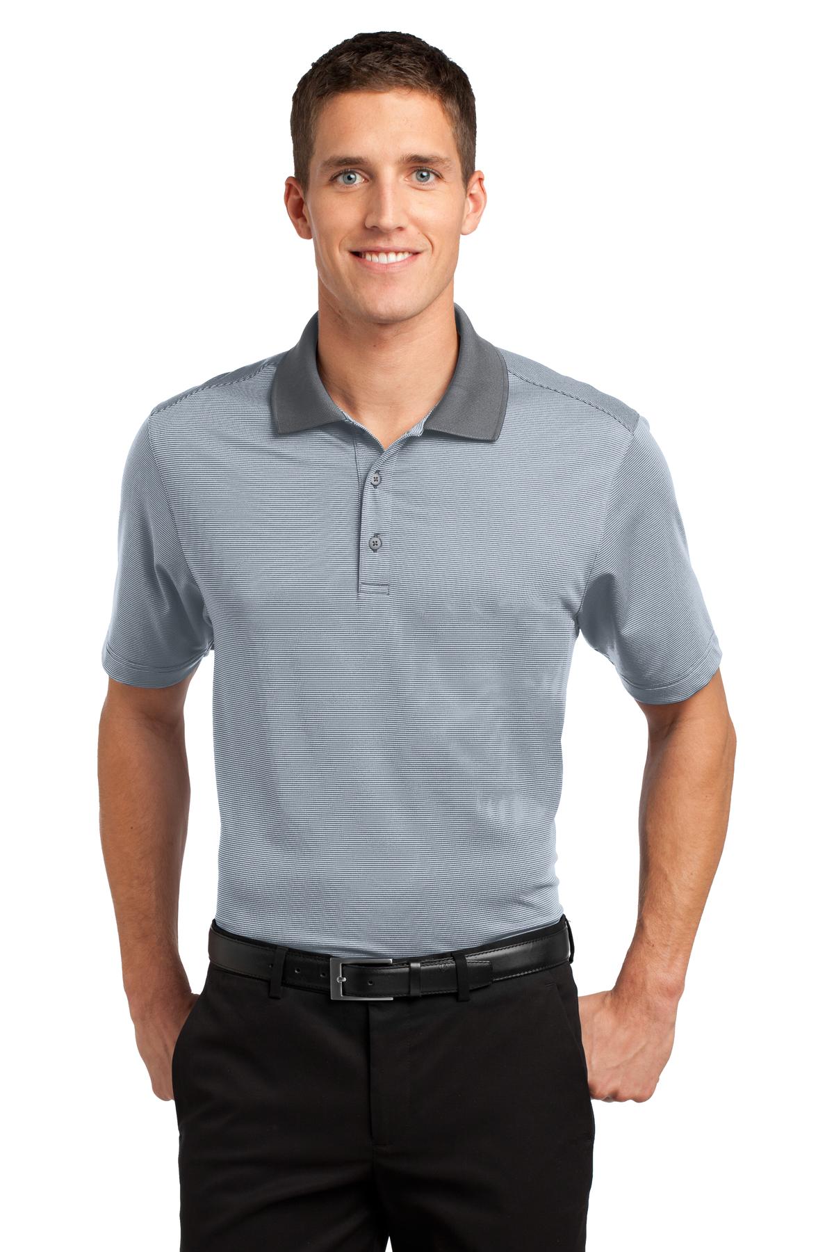 Port AuthorityÂ® Fine Stripe Performance Polo. K558