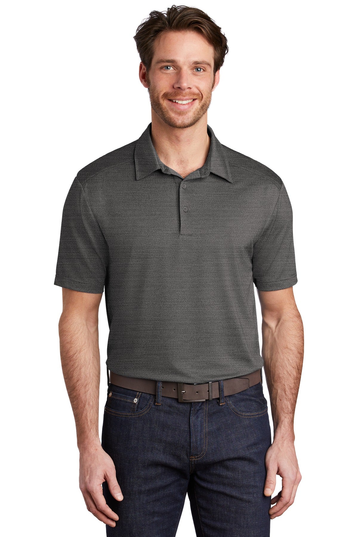 Port Authority Â® Stretch Heather Polo K583