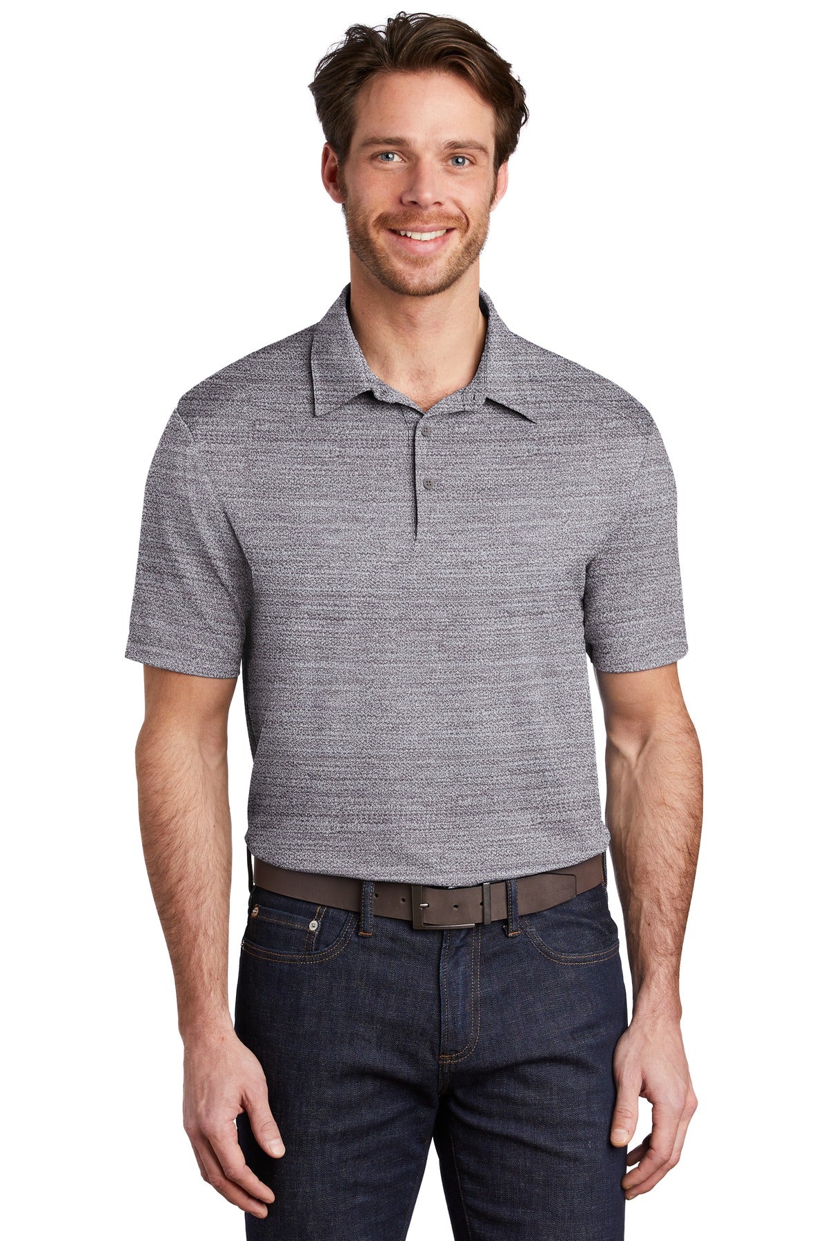 Port Authority Â® Stretch Heather Polo K583