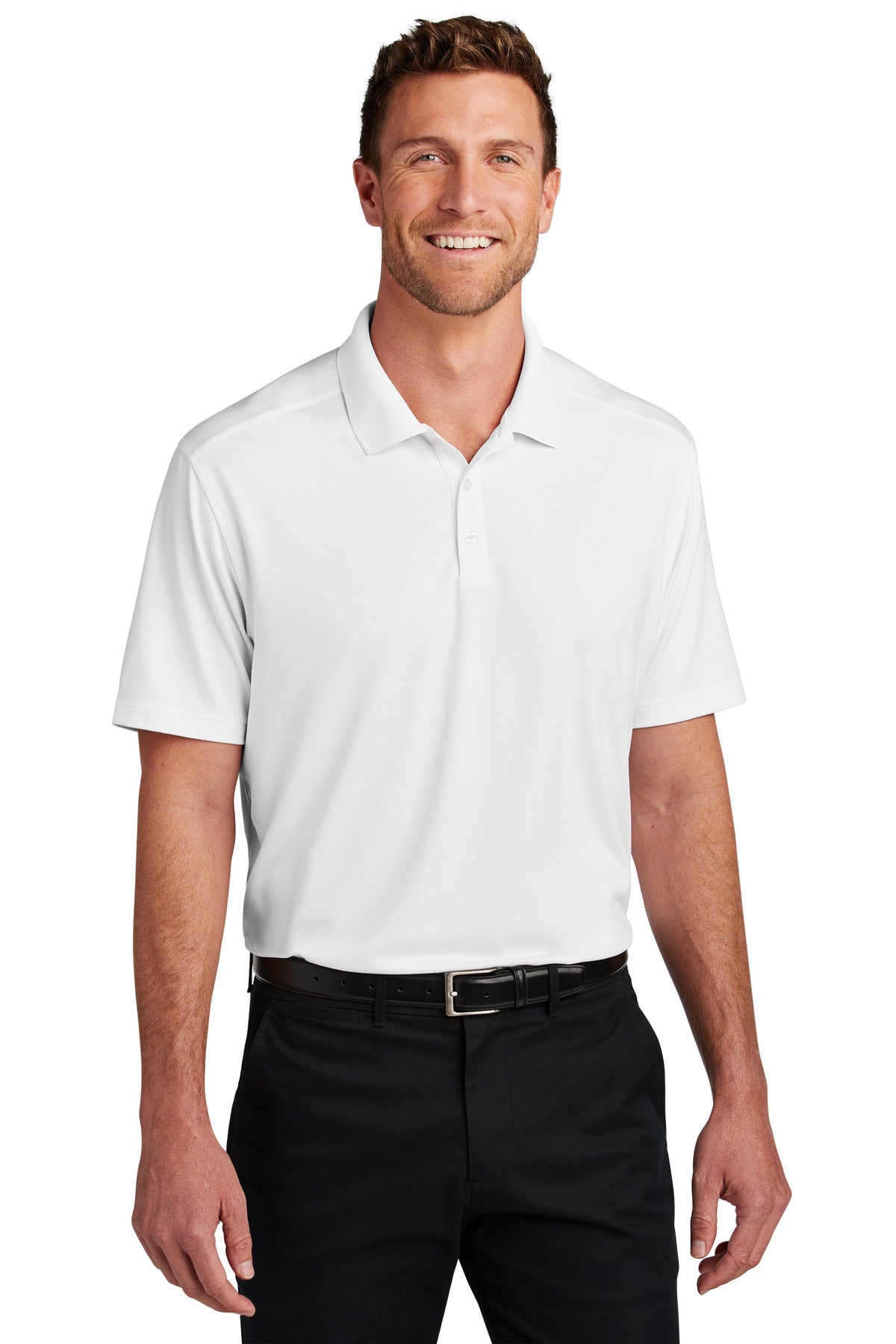 Port AuthorityÂ® City Stretch Flat Knit Polo K683