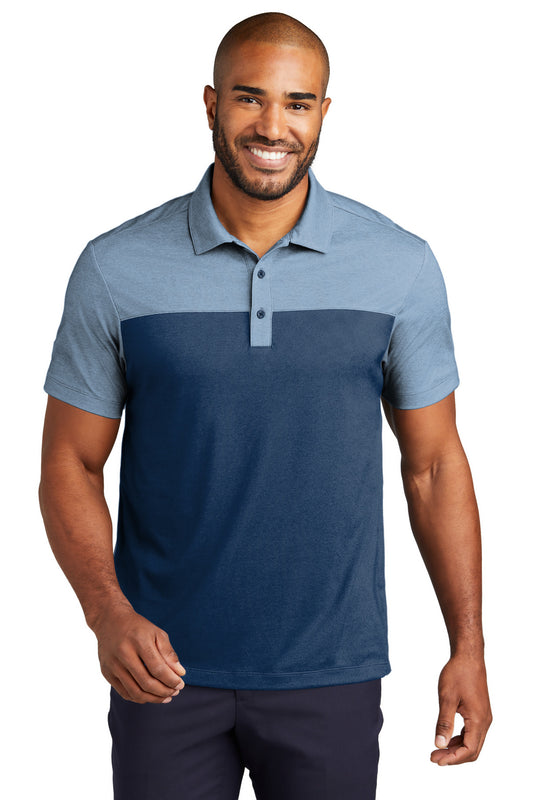 Port AuthorityÂ® Fine Pique Blend Blocked Polo K831