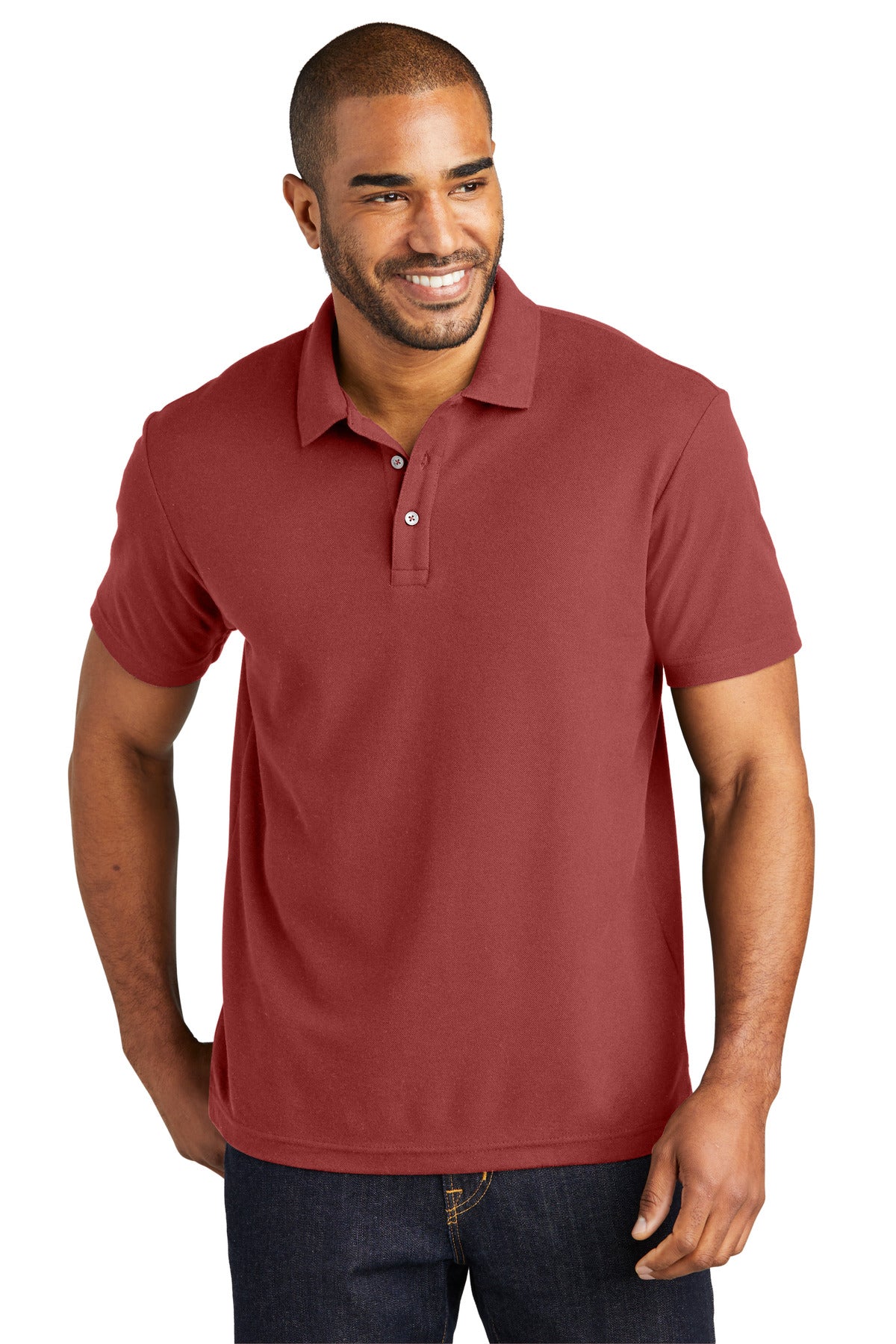 Port Authority? C-FREE? Cotton Blend Pique Polo K867