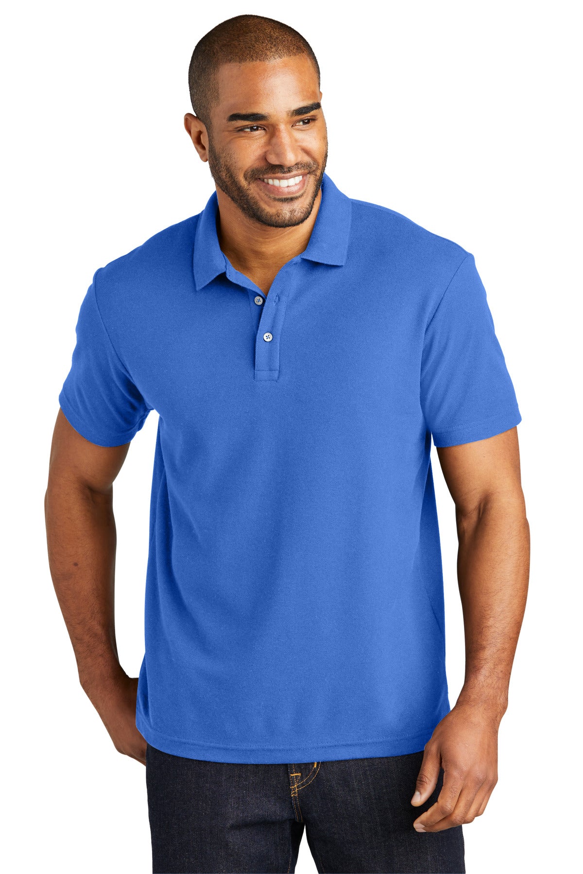 Port AuthorityÂ® C-FREEÂ® Cotton Blend Pique Polo K867