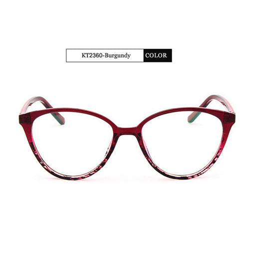 KOTTDO Fashion Women Cat Eye Eyeglasses Frame Men Optical Glasse Frame Retro Eyeglasses Computer Glasses Transparent glasses