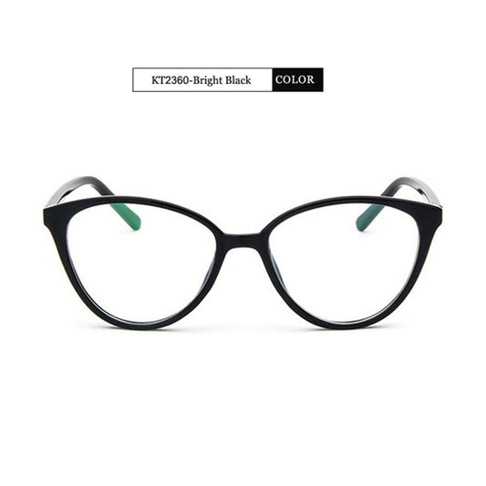 KOTTDO Fashion Women Cat Eye Eyeglasses Frame Men Optical Glasse Frame Retro Eyeglasses Computer Glasses Transparent glasses