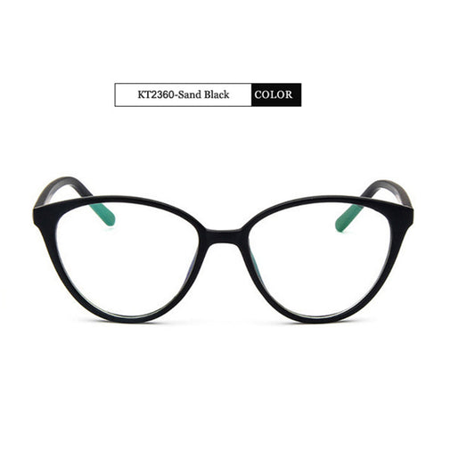 KOTTDO Fashion Women Cat Eye Eyeglasses Frame Men Optical Glasse Frame Retro Eyeglasses Computer Glasses Transparent glasses