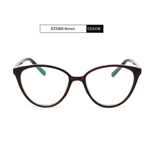 KOTTDO Fashion Women Cat Eye Eyeglasses Frame Men Optical Glasse Frame Retro Eyeglasses Computer Glasses Transparent glasses