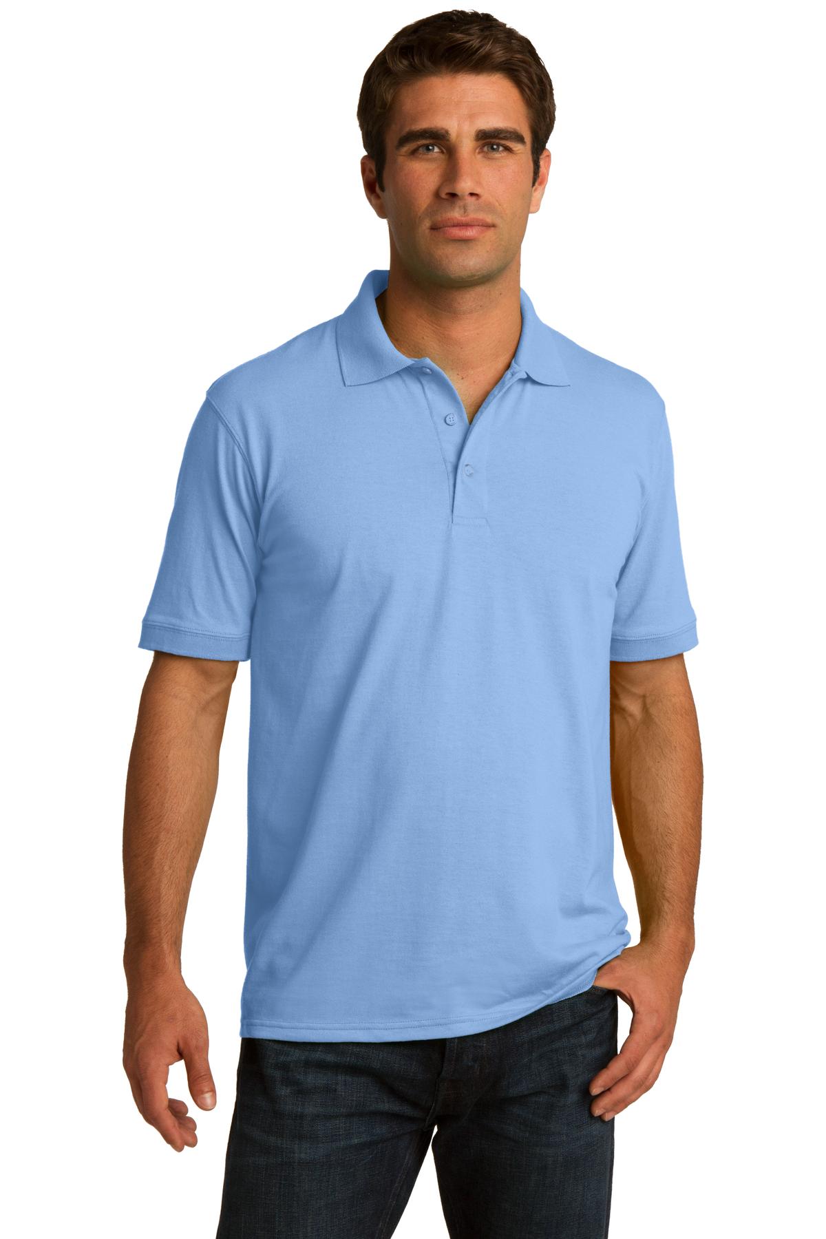 Port & CompanyÂ® Tall Core Blend Jersey Knit Polo. KP55T