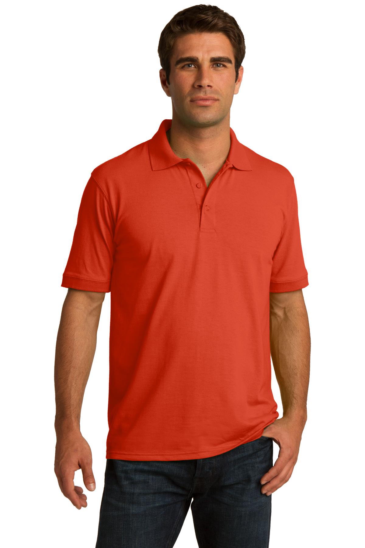 Port & CompanyÂ® Tall Core Blend Jersey Knit Polo. KP55T