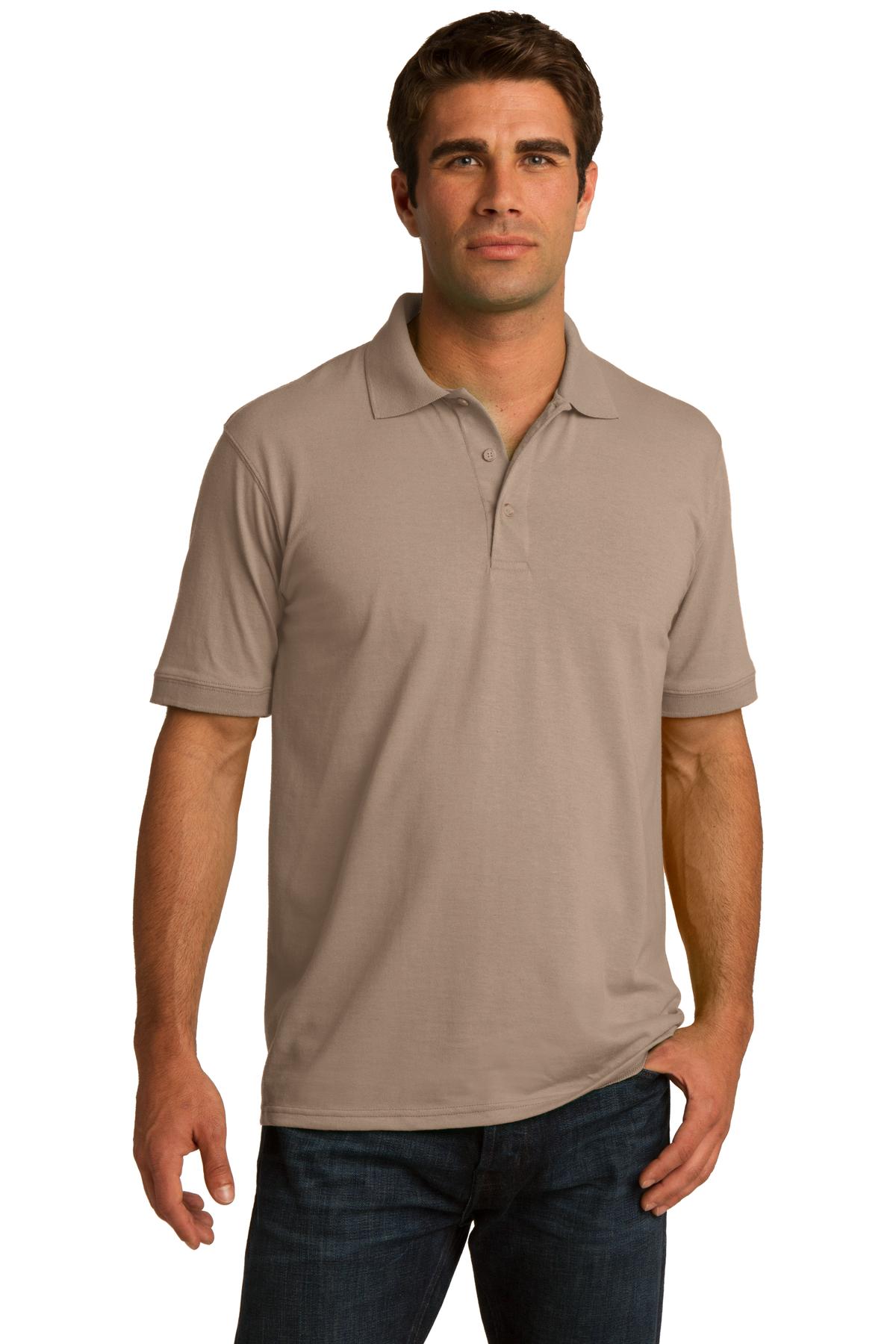 Port & CompanyÂ® Tall Core Blend Jersey Knit Polo. KP55T