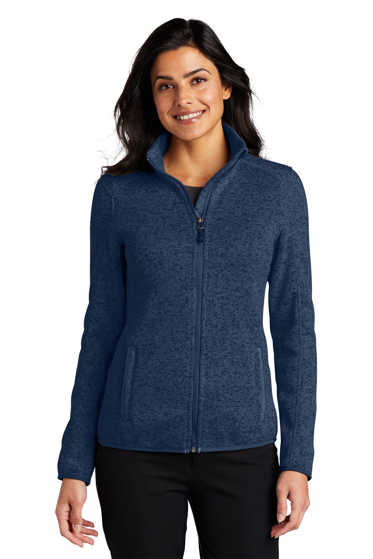 Port Authority? Women's Sweater Fleece Jacket. L232