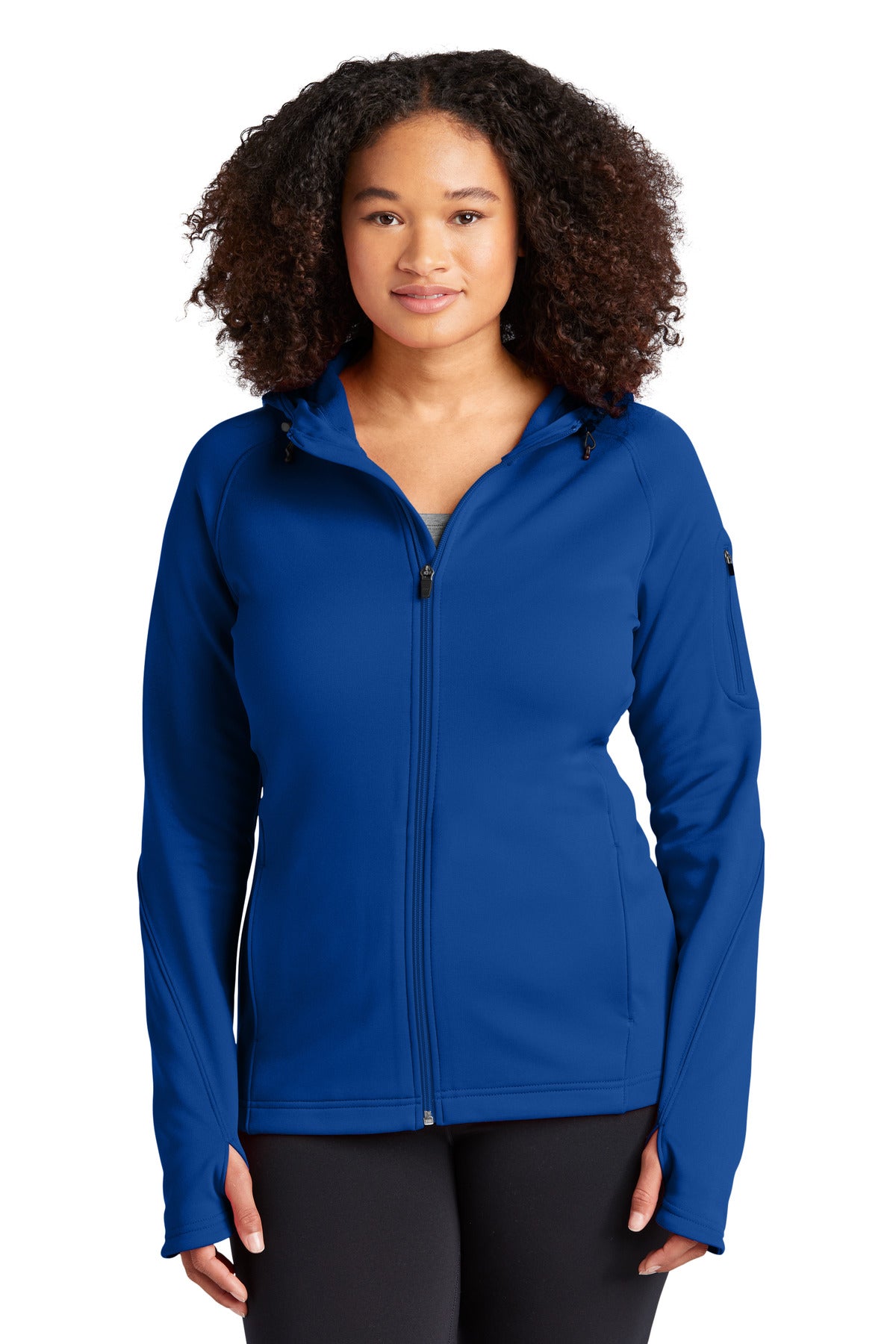 Sport-TekÃ‚Â® Women's Tech Fleece Full-Zip Hooded Jacket. L248