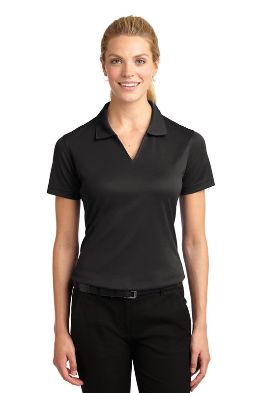 Sport-TekÂ® Women's Dri-MeshÂ® V-Neck Polo.  L469