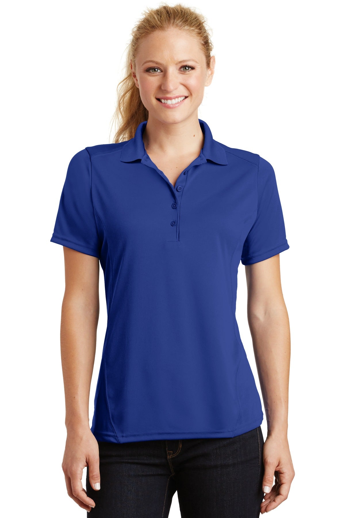 Sport-Tek? Women's Dry Zone? Raglan Accent Polo. L475