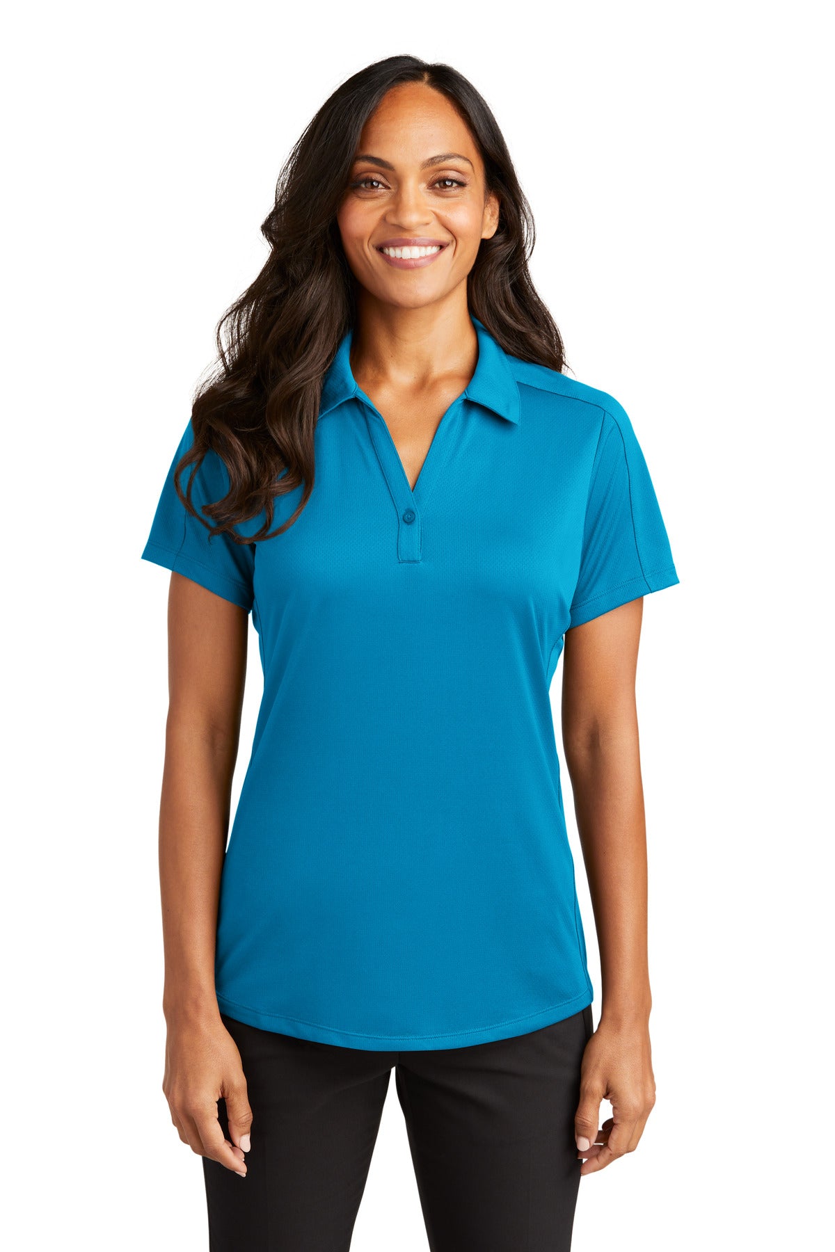 Port Authority? Women's Diamond Jacquard Polo. L569