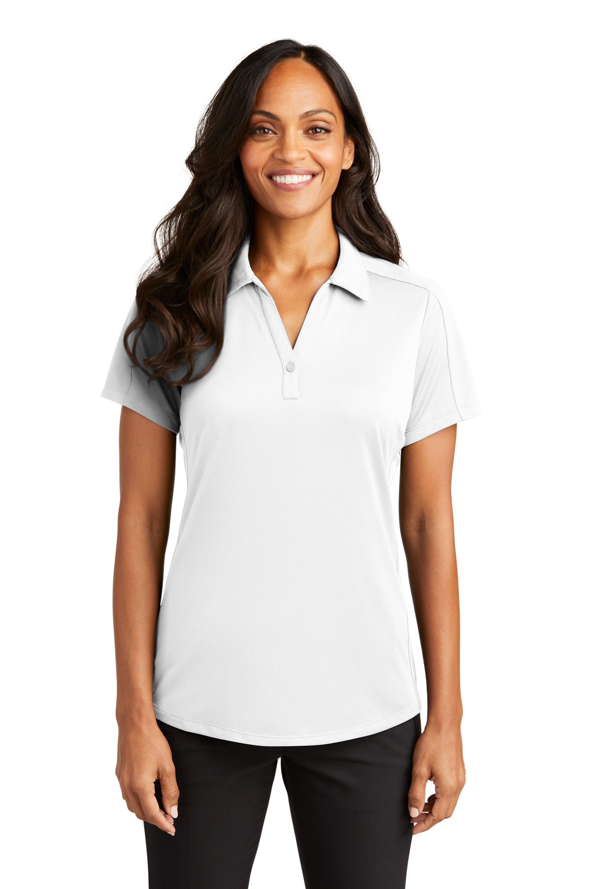 Port Authority? Women's Diamond Jacquard Polo. L569