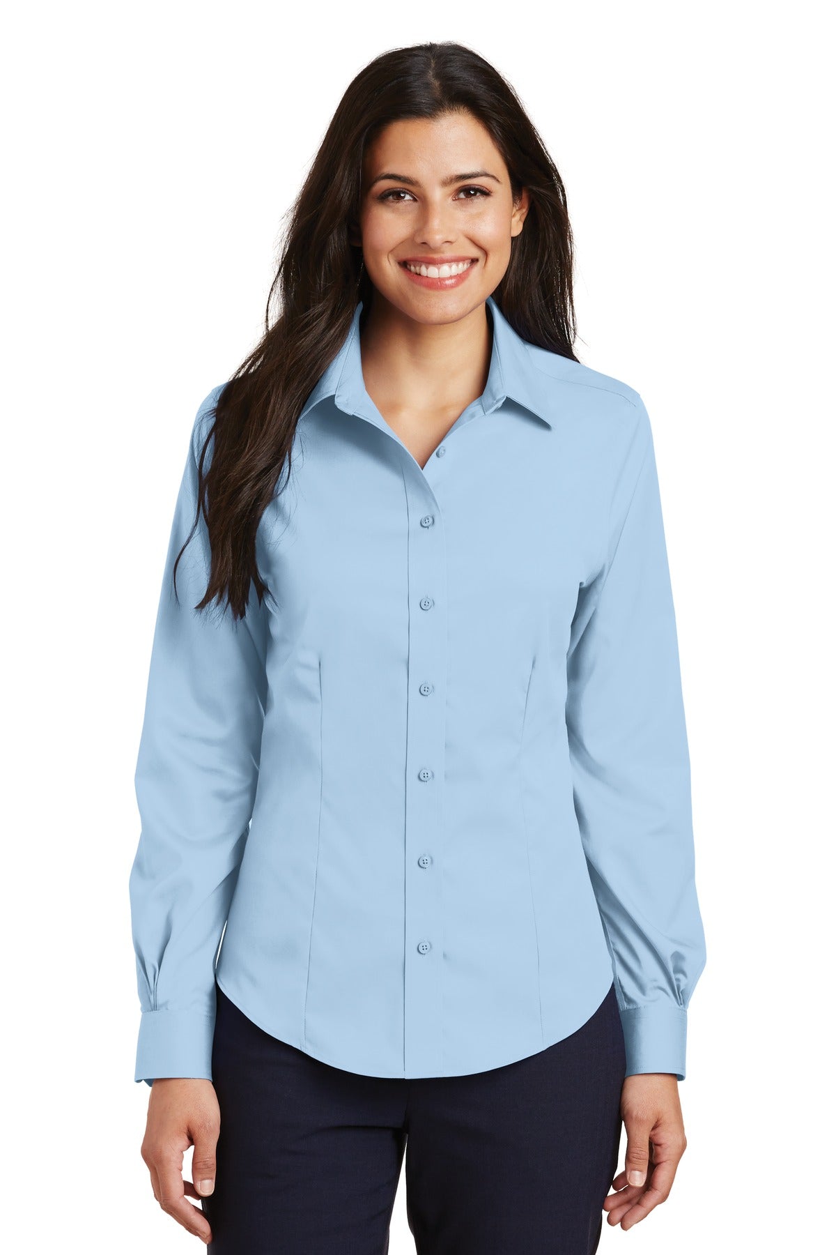 Port Authority &#174;  Ladies Non-Iron Twill Shirt.  L638