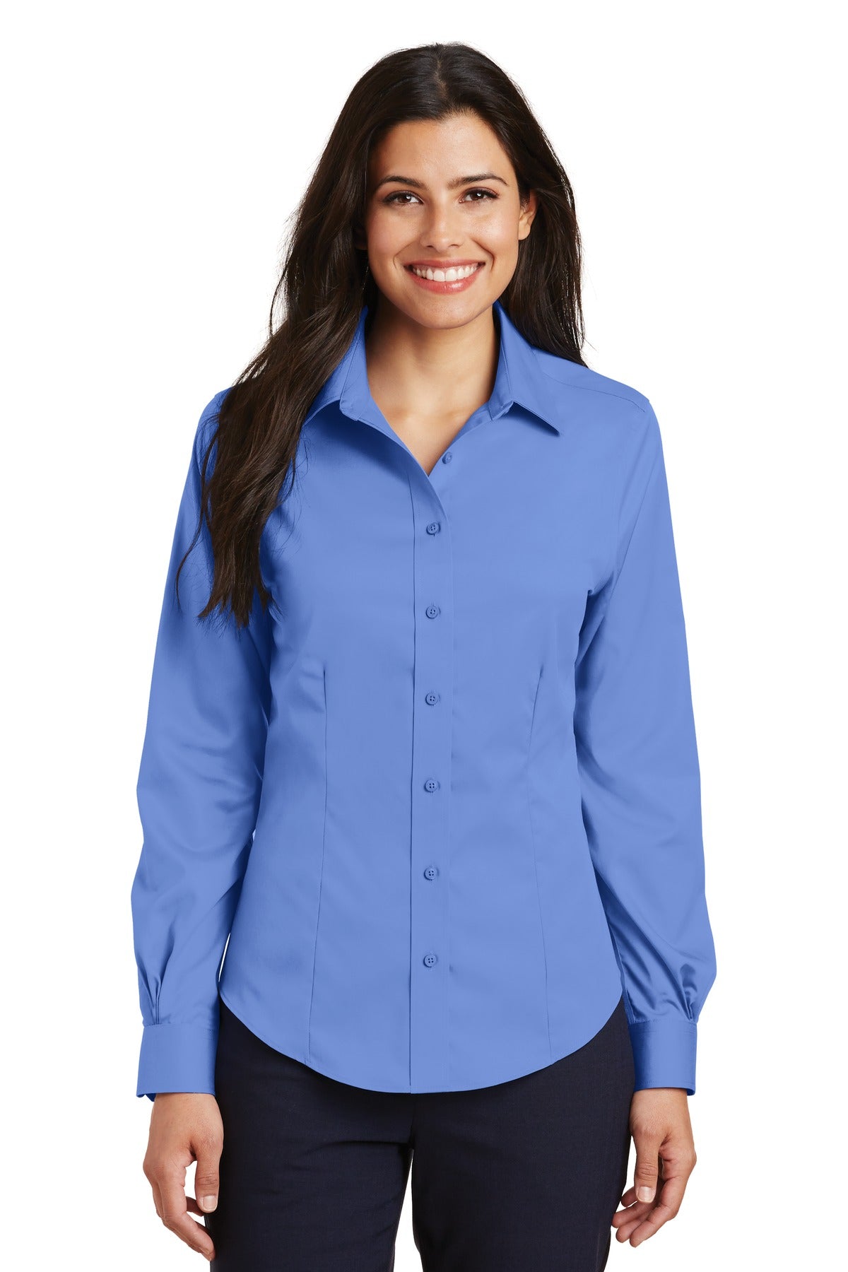 Port Authority &#174;  Ladies Non-Iron Twill Shirt.  L638